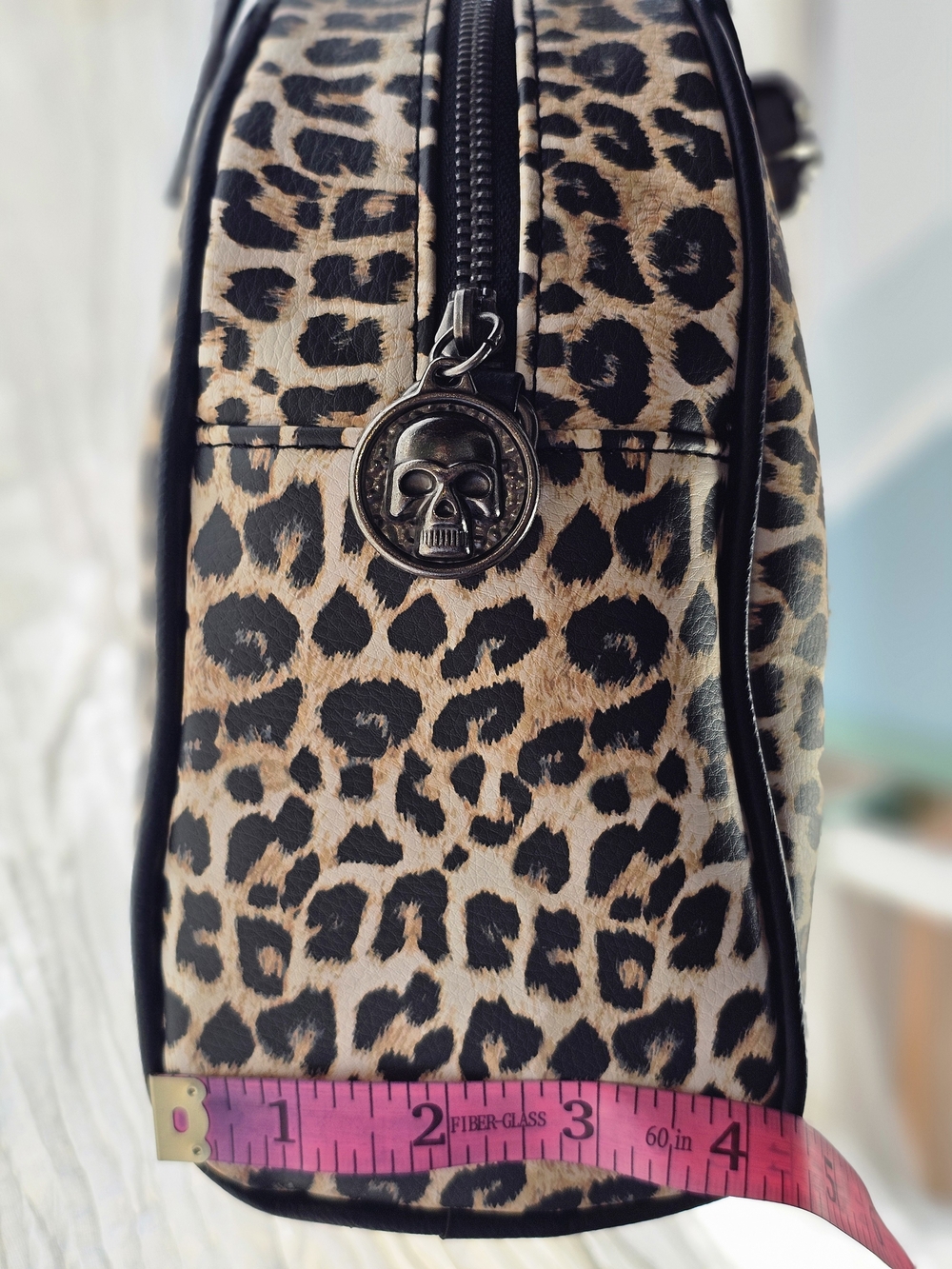 Ed Hardy Women's Leopard Print 'Eternal Love' Convertible Tote - Multicolor - Picture 14 of 17